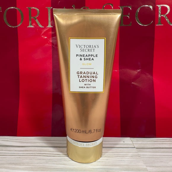 Victoria's Secret Other - Victoria’s Secret Pineapple & Shea Gradual Tanning Lotion 6.7oz NWT